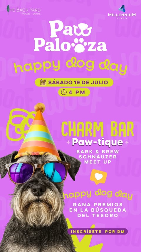 🐾 ¡Celebra el Happy Dog Day en Paw Palooza! 🐶✨