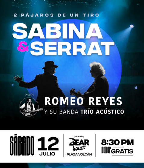 🎶 Concierto: "2 Pájaros de un Tiro" 🎸 Sabina & Serrat