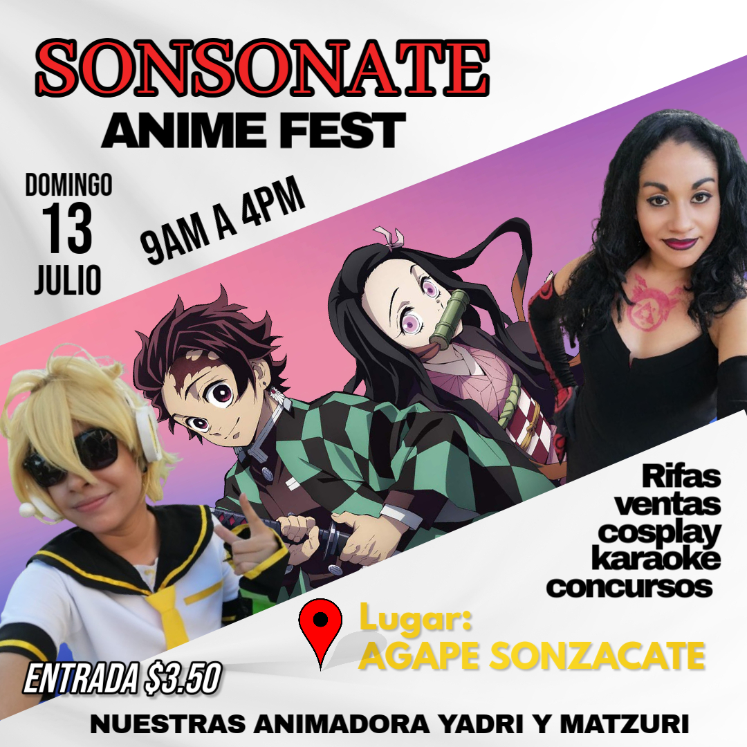 🎉 Sonsonate Anime Fest 2025 🎉