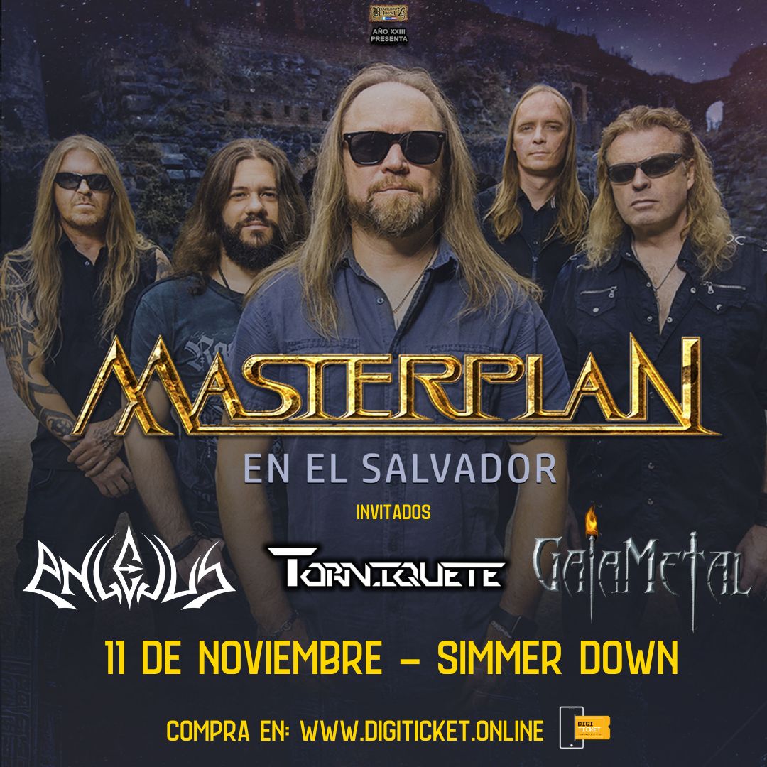 Concierto De Masterplan En El Salvador 2025