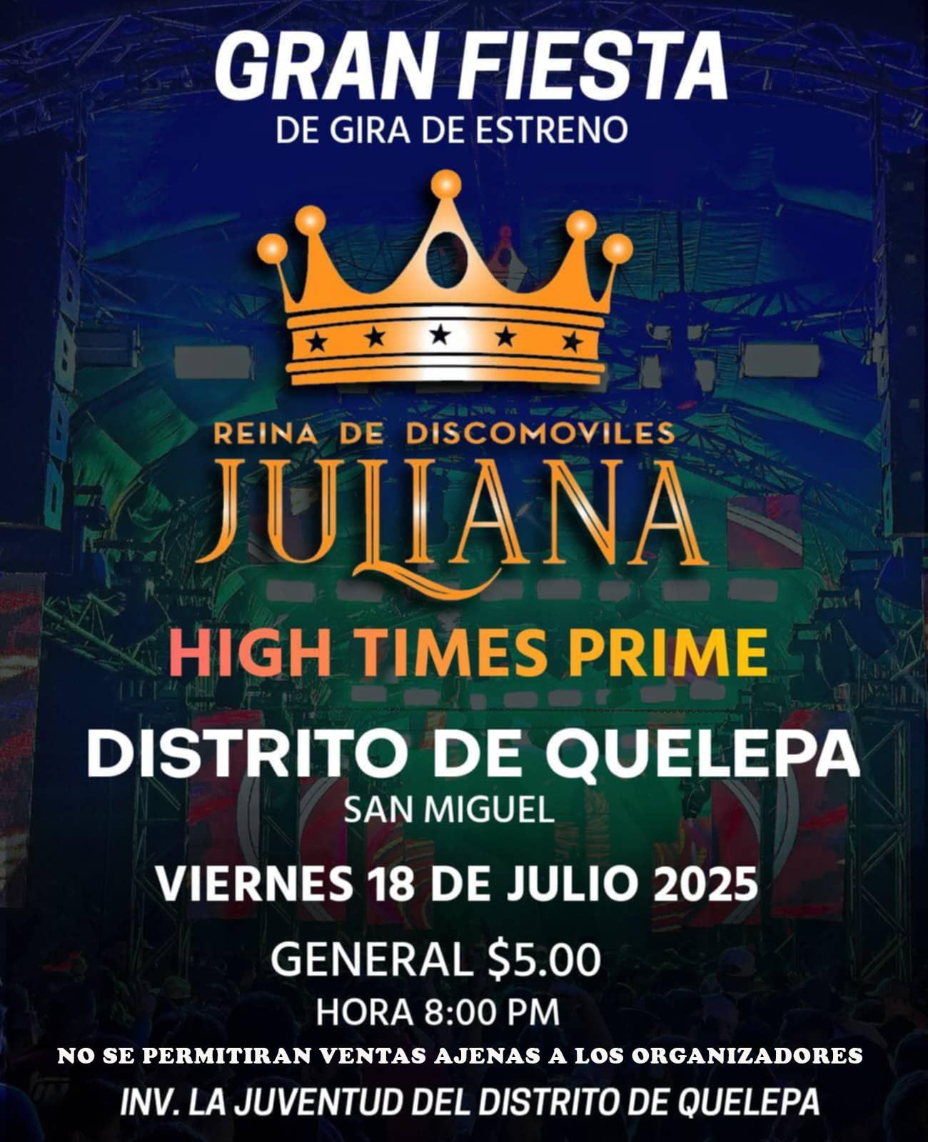 GRAN FIESTA BAILABLE EN QUELEPA