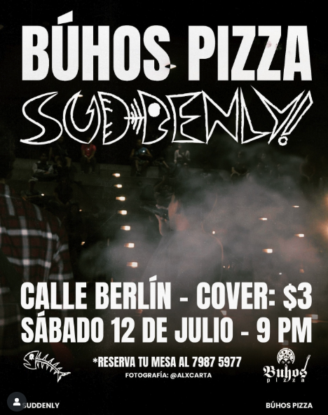 ¡SUDDENLY EN VIVO CON ROCK EN ESPAÑOL + MÚSICA ORIGINAL! 🎵