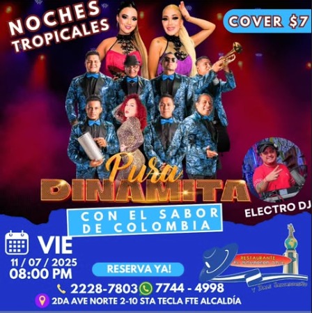 🎉 ¡Noches Tropicales en El Sombrero Azul! 🌴
