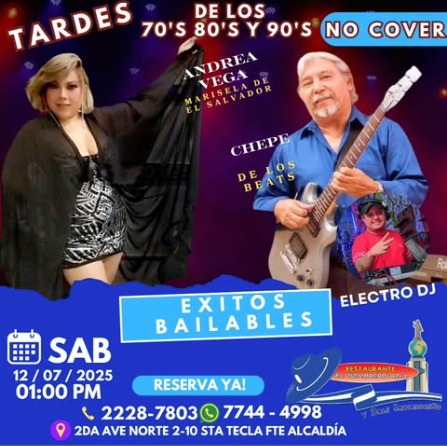 Tarde de especial de 70's, 80's y 90's 