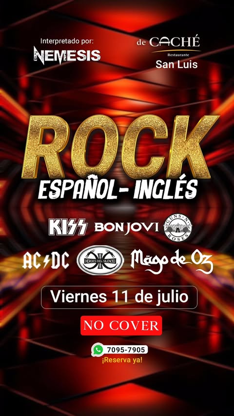 Especial Rock en Español e Inglés 