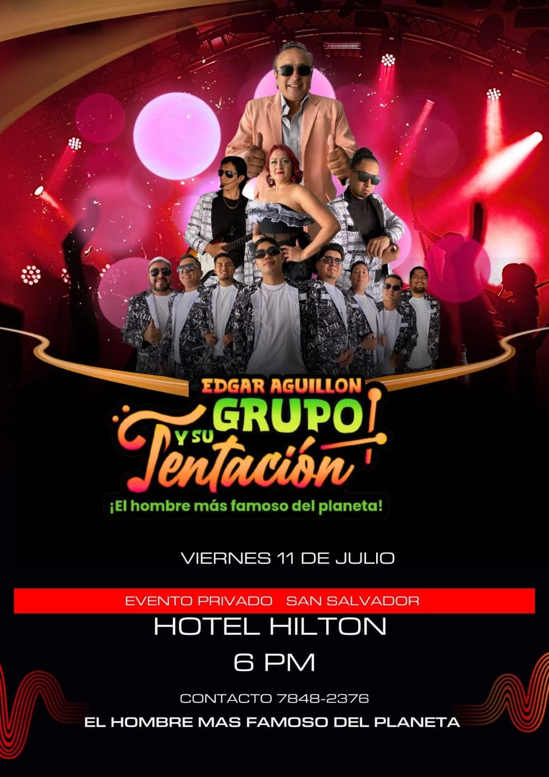🌟 ¡Edgar Aguillón y Grupo Tentación en concierto! 