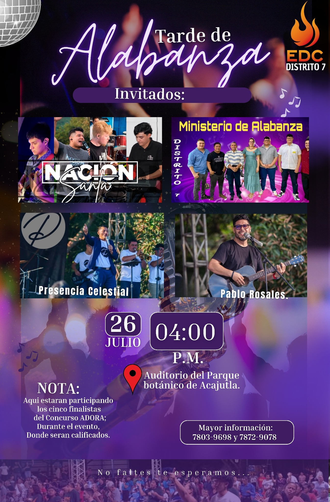 Tarde De Alabanza EDC