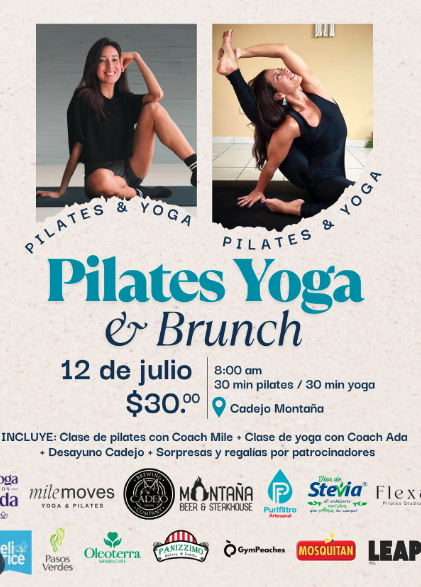 🌿 Pilates, Yoga & Brunch en Cadejo Montaña 🧘‍♀️🥐