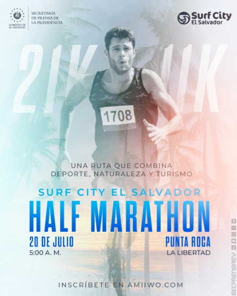 Surf City El Salvador Half Marathon.