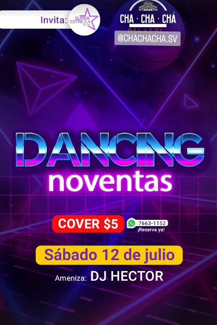 Cha-Cha-Chá 90’s Party: ¡Vuelve lo Clásico!