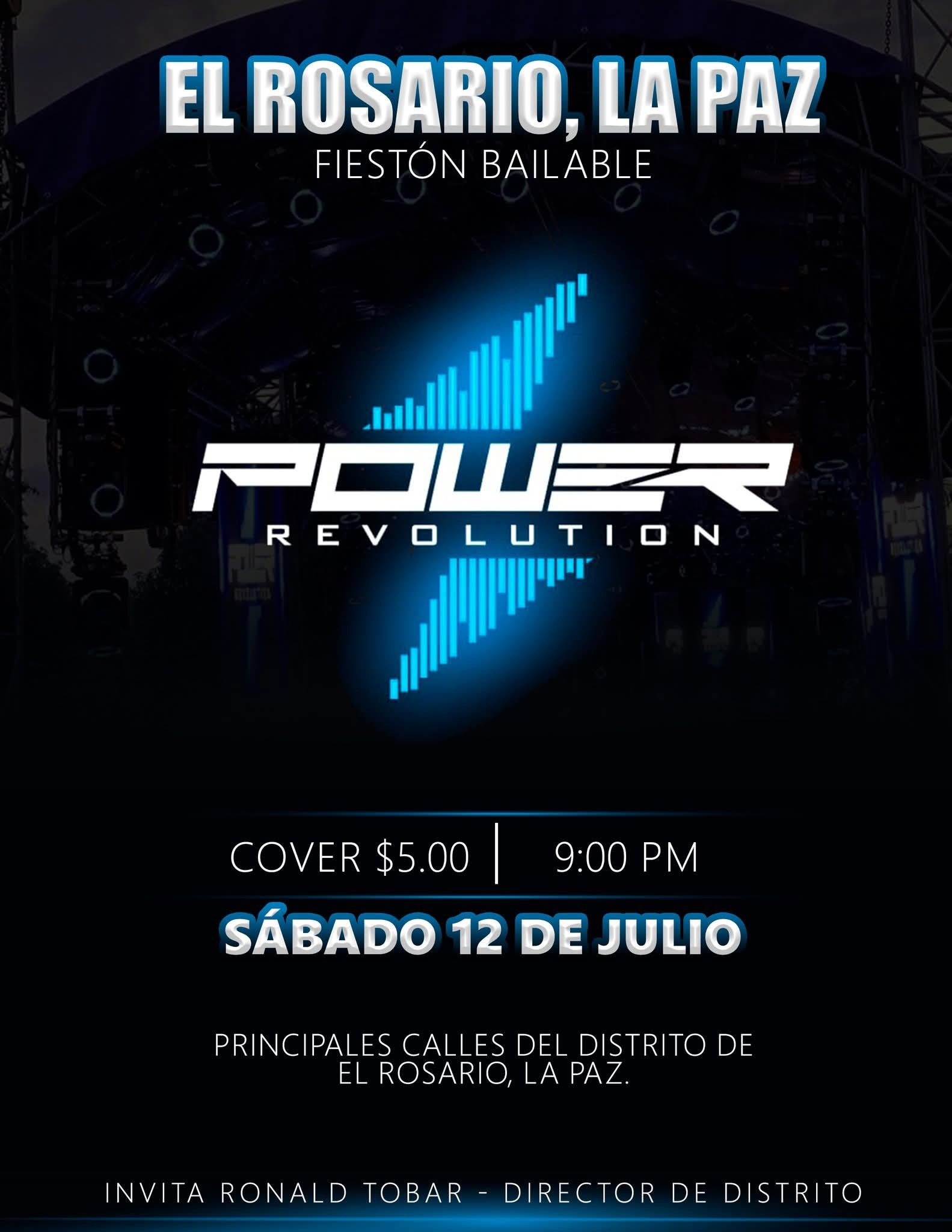 Fiestón Bailable en El Rosario, La Paz