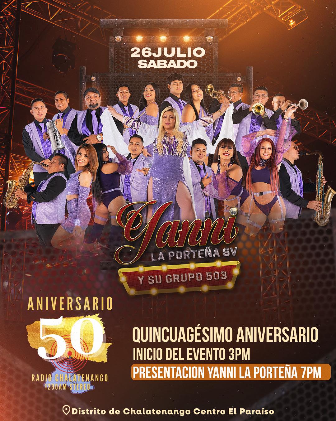 50 aniversario de Radio Chalatenango
