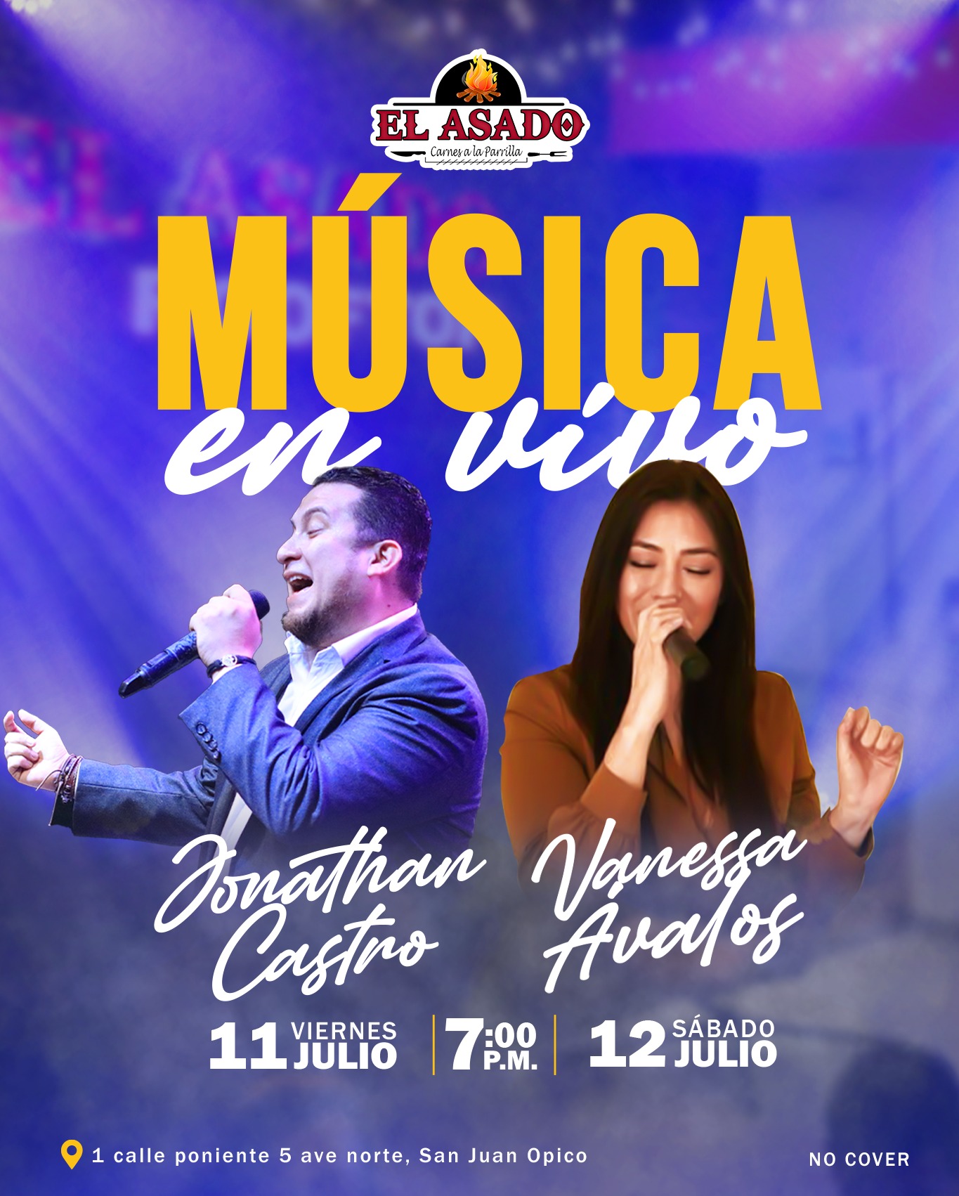 Música en vivo en El Asado