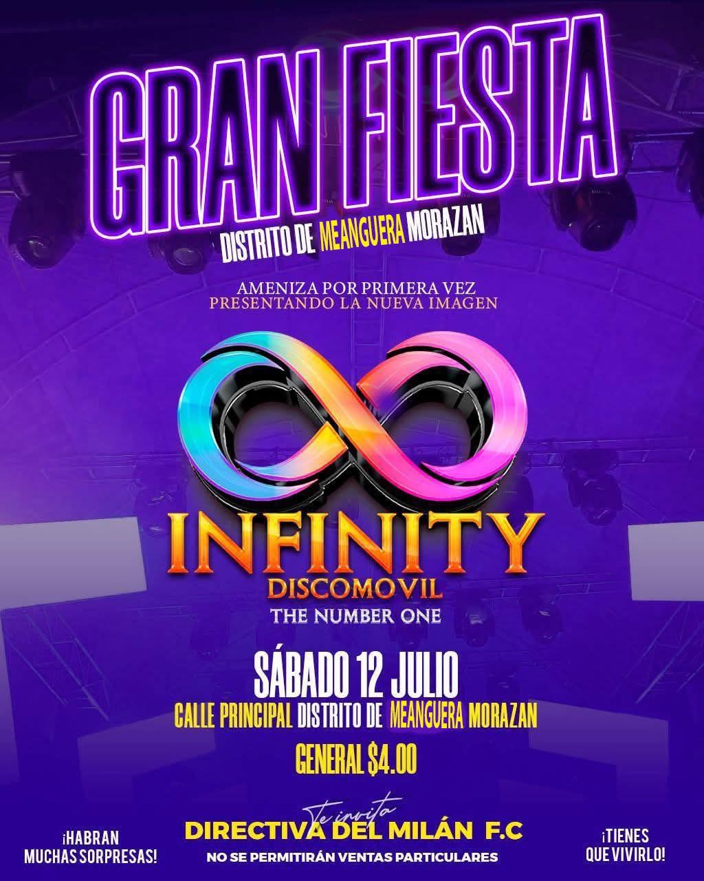 GRAN FIESTA Con Infinity Discomóvil