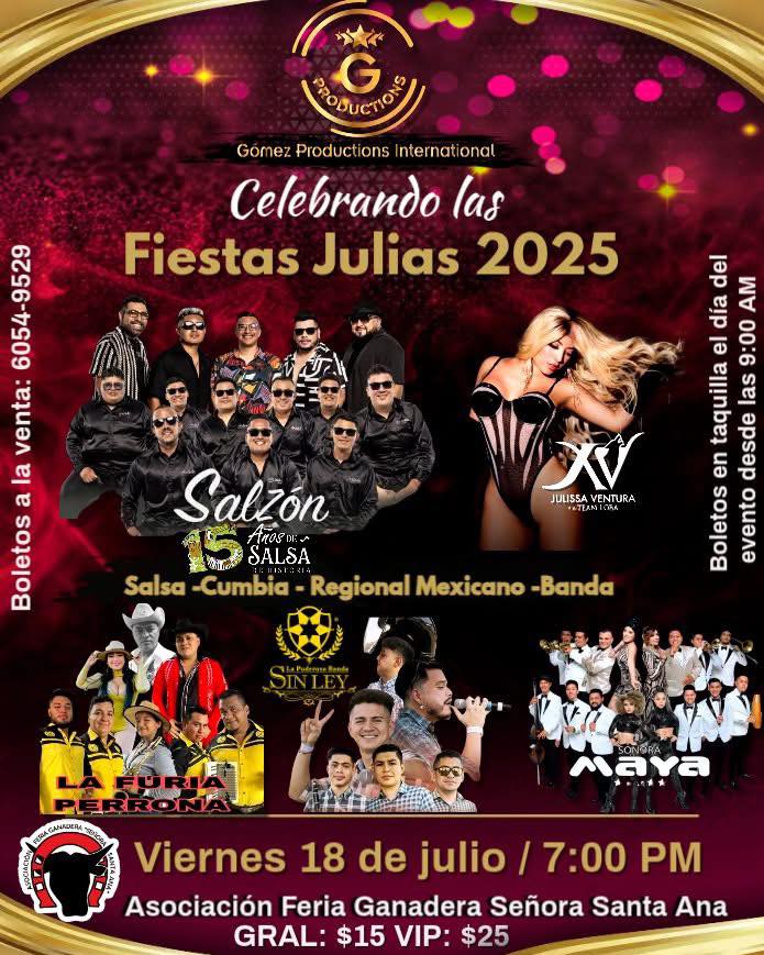 Fiestas Julias 2025 al máximo 🎉 