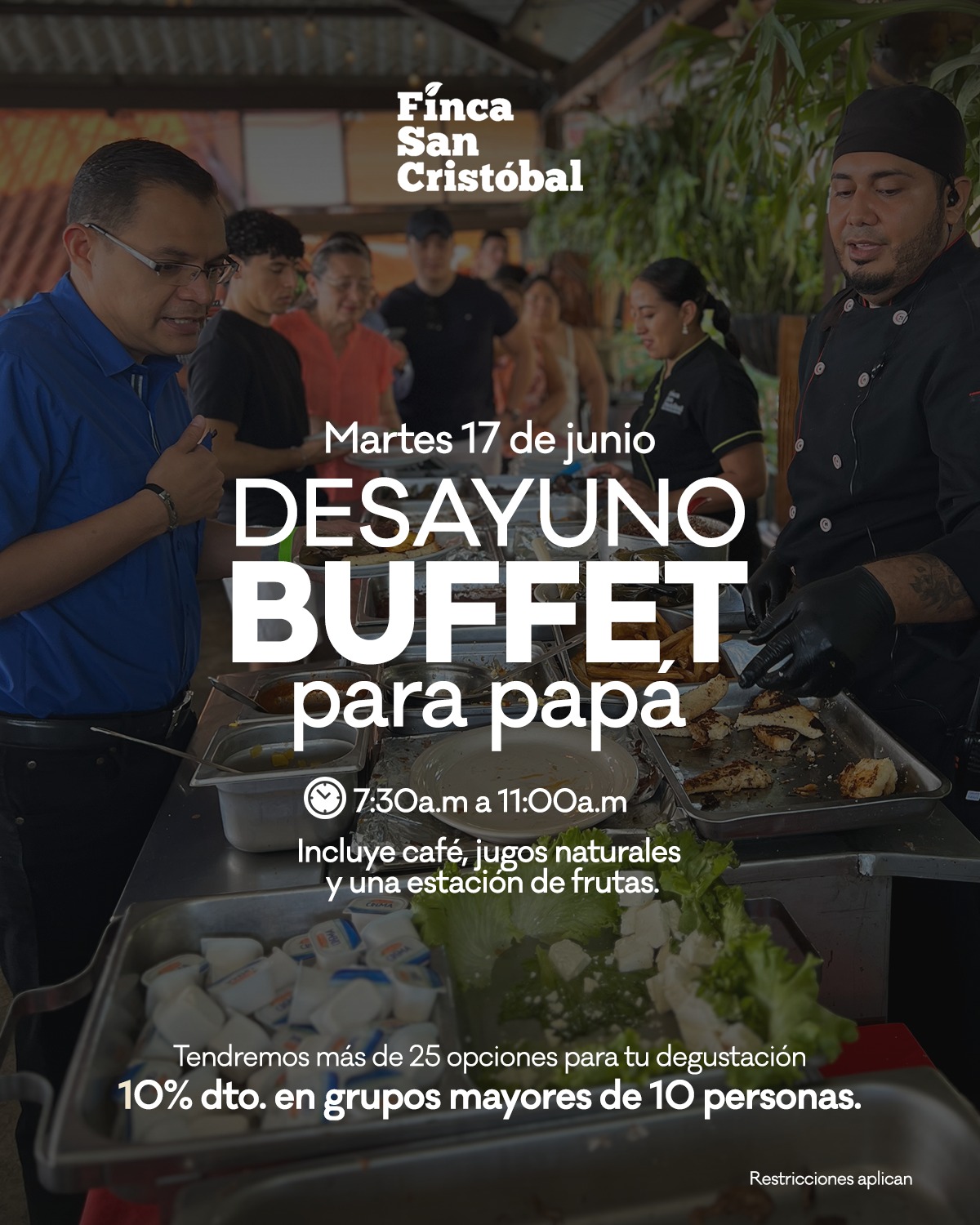Desayuno Buffet para Papá 🌿☕