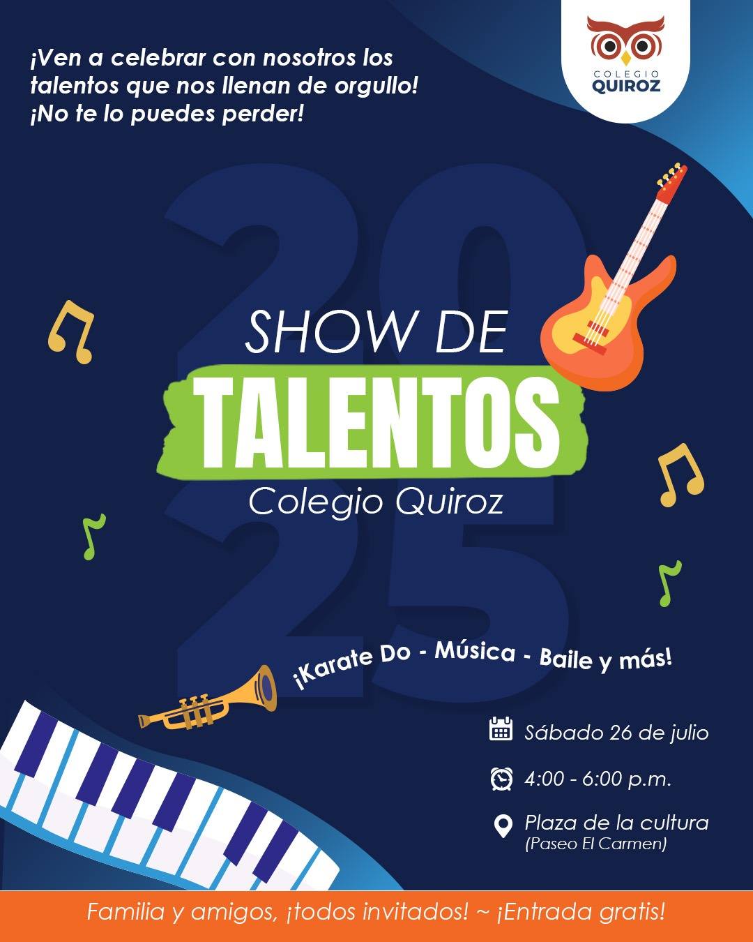 🎉 SHOW DE TALENTOS 🎭