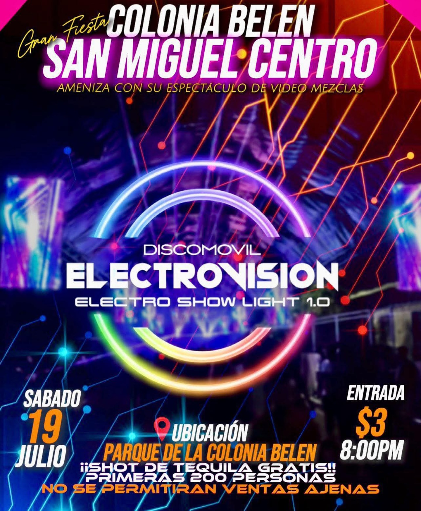 Gran Fiesta Bailable En San Miguel