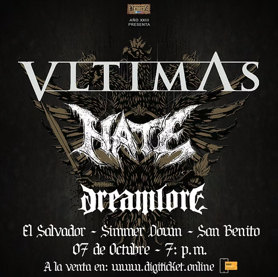 CONCIERTO DE LA BANDA VLTIMAS EN EL SALVADOR 2025