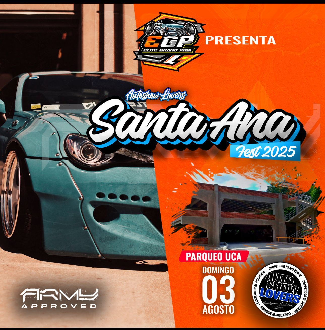Festival AUto Lover en Santa Ana 