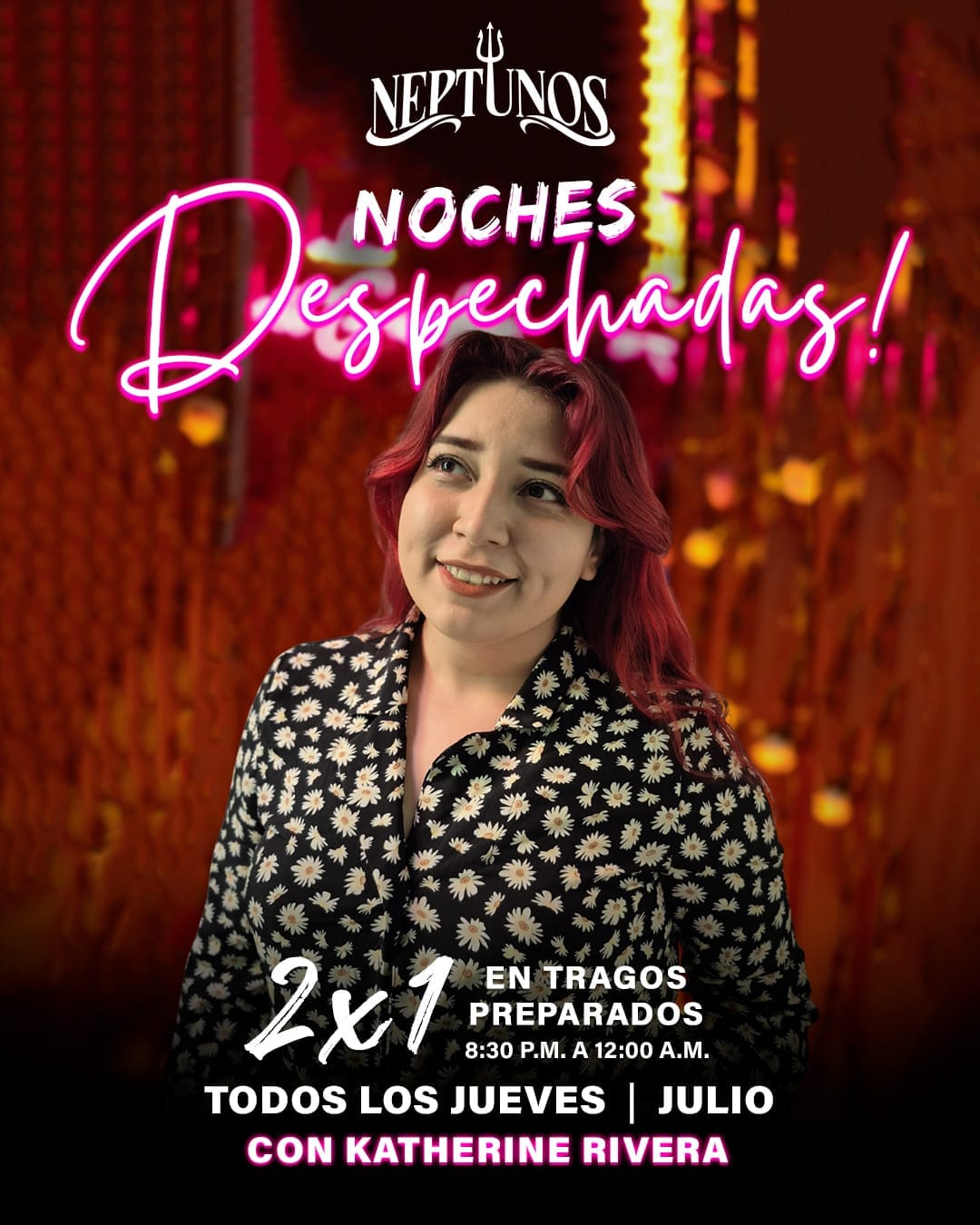 🎤✨ ¡Noches Despechadas en Neptunos! 🍸💔