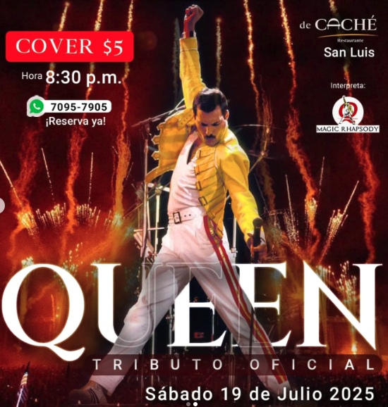 👑 ¡Tributo Oficial a Queen con Magic Rhapsody!