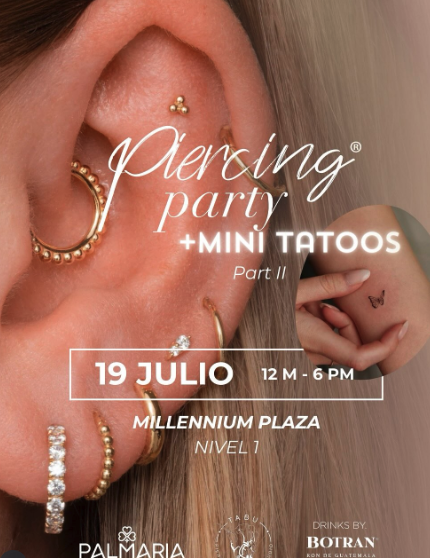 ✨ PIERCING PARTY & MINI TATTOOS ✨ Part. II