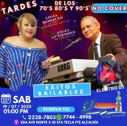 🎉 ¡Tarde de Ritmos de los 70´80`& 90´! 🎶