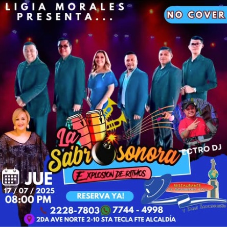 🎉 ¡Noche de sabor y ritmo con La Sabrosonora! 🎶