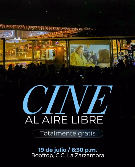 CINE AL AIRE LIBRE EN LA ZARZAMORA