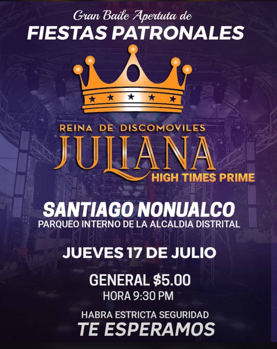 🎉 ¡Gran Baile de Apertura – Fiestas Patronales 2025! 🎉 