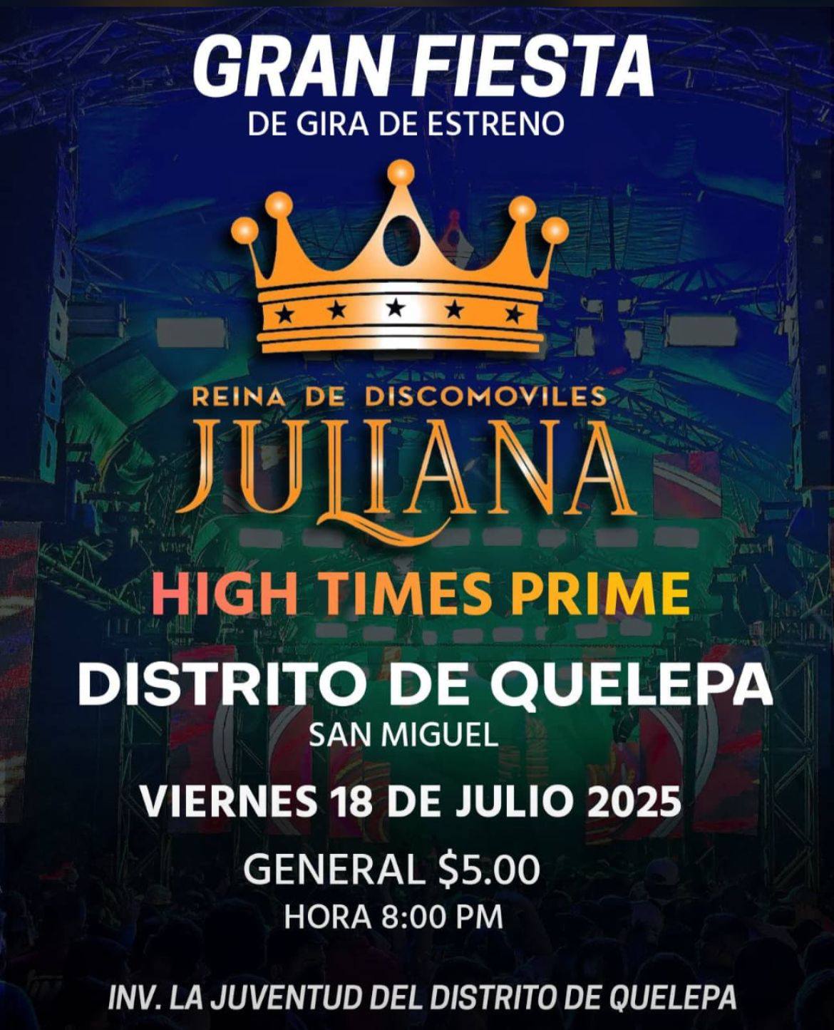 🎉 ¡Gran Fiesta de Gira de Estreno en Quelepa! 🎉 