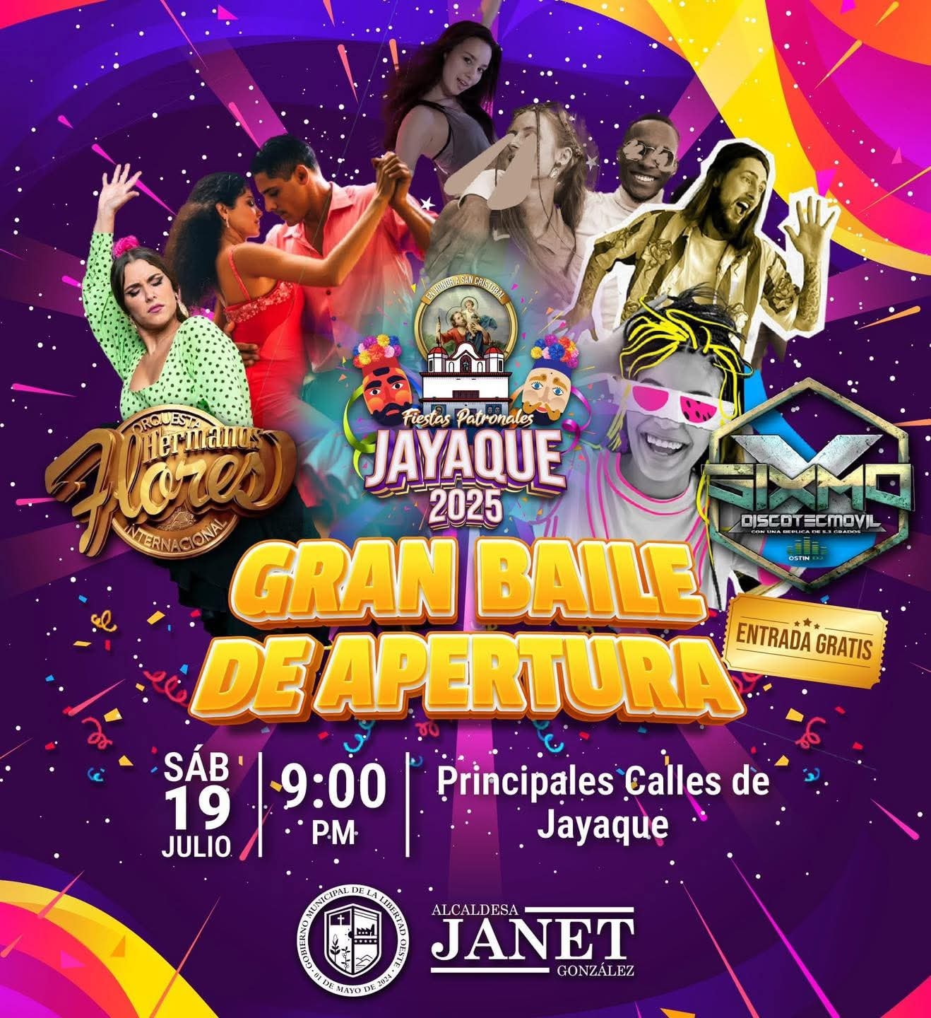 GRAN BAILE DE APERETURA DE FIESTAS PATRONALES
