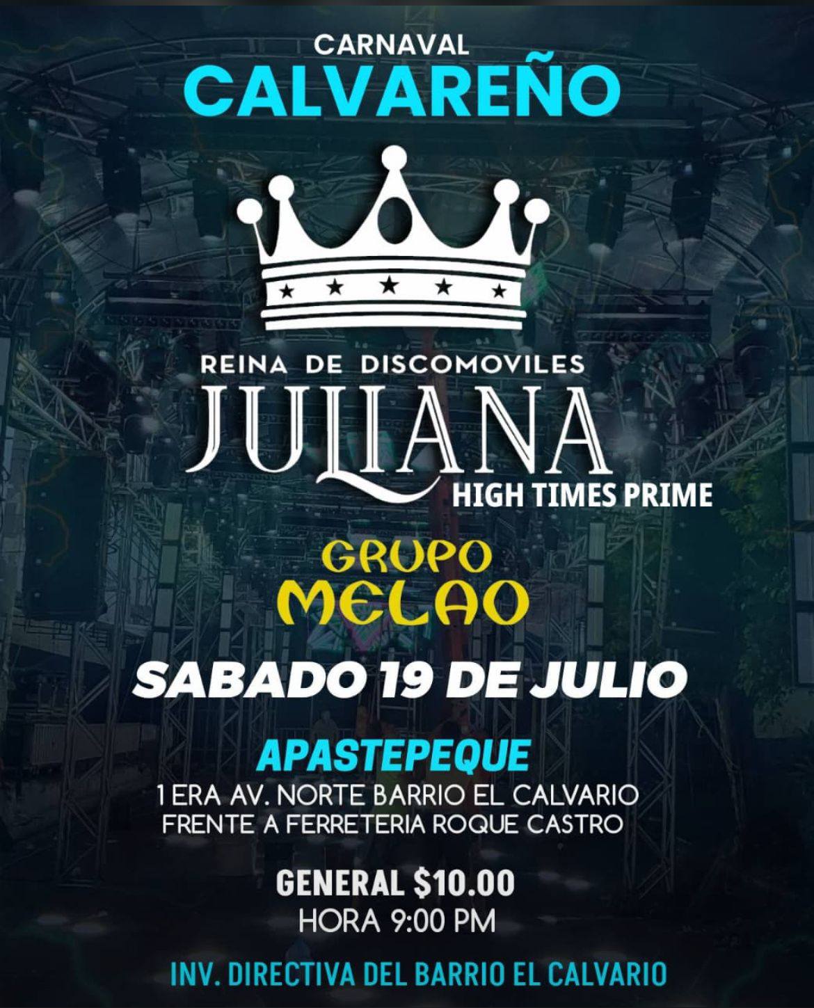 🎉 ¡Carnaval Calvareño 2025! 🎉