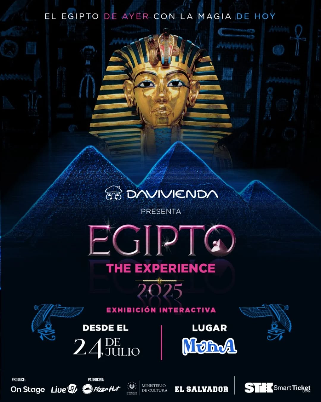 Exposición " EGIPTO THE EXPERIENCE 🐫✨"