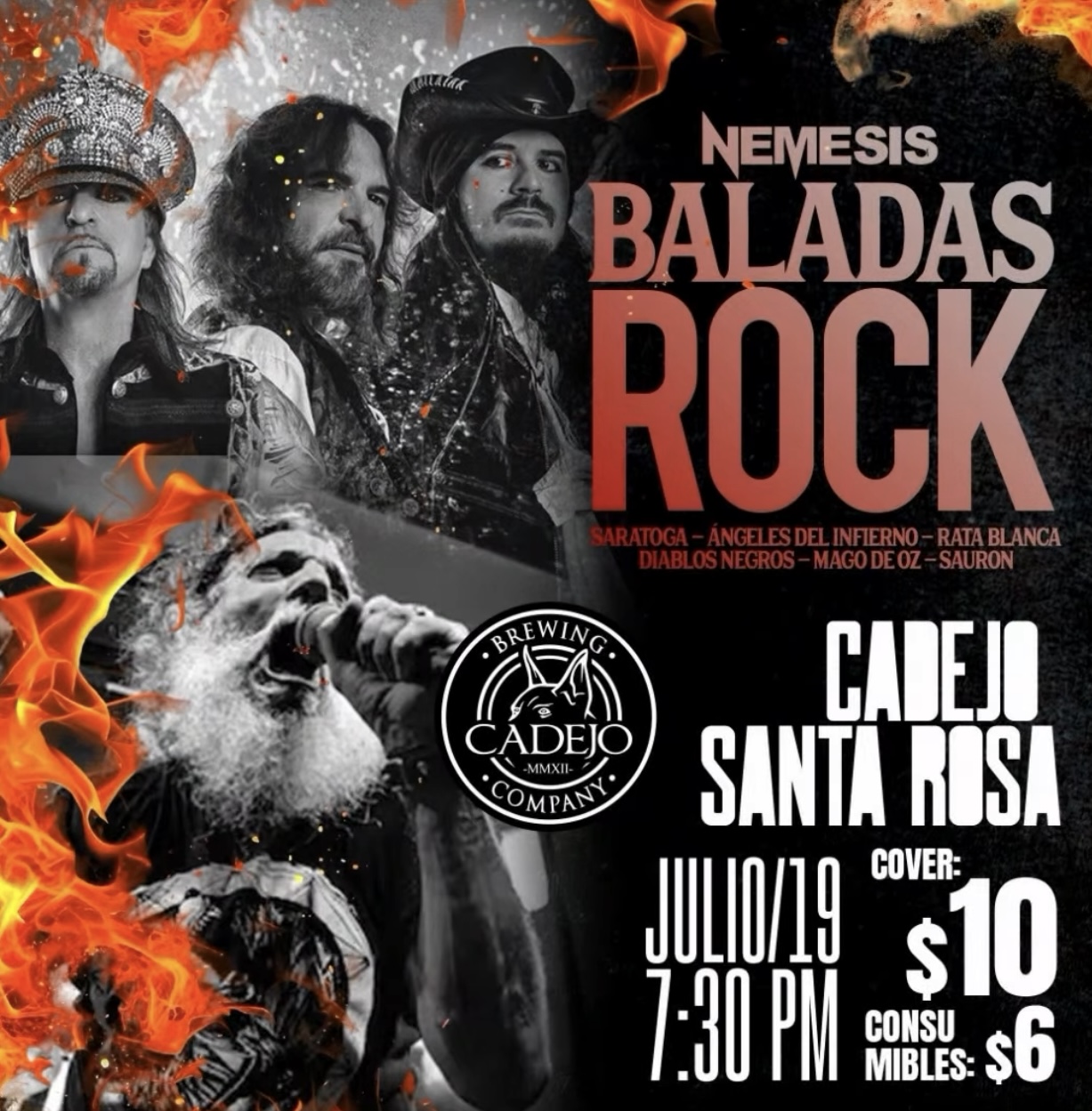 BALADAS DEL ROCK EN VIVO