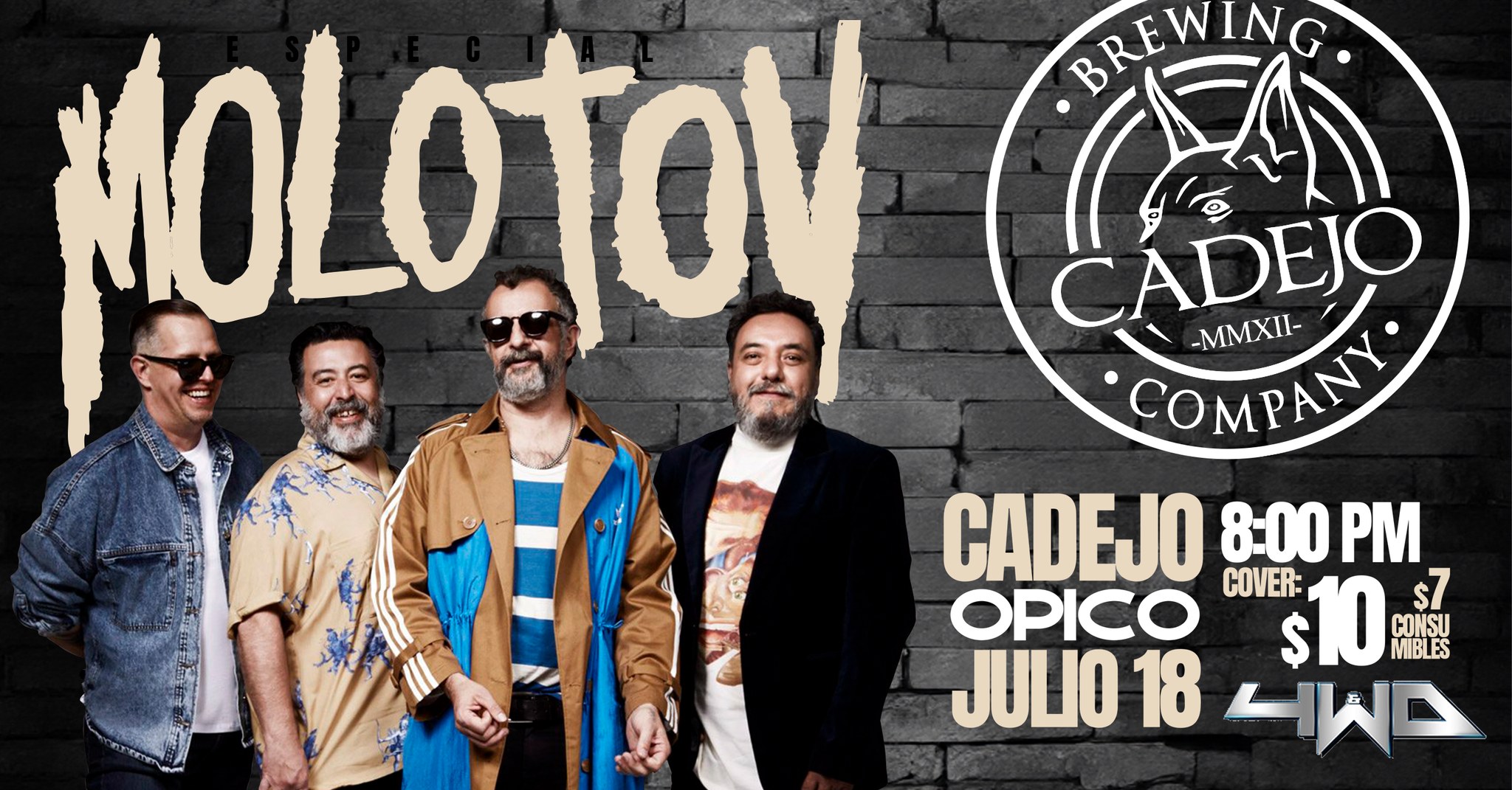 🎤 ¡Tributo a Molotov en Vivo! 