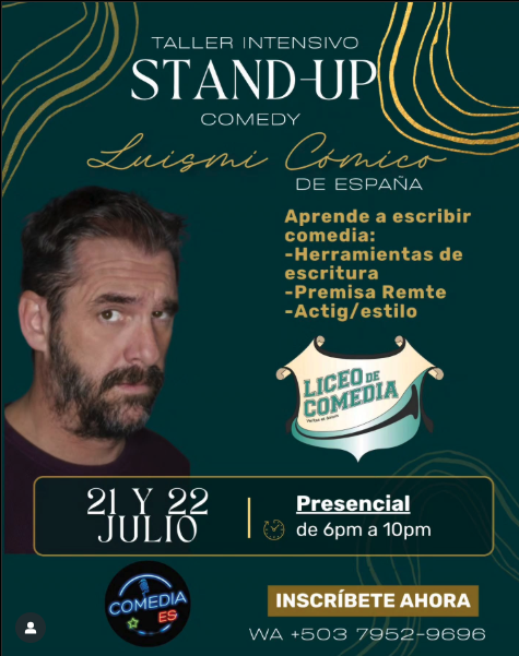 Taller intensivo de Stand Up Comedy