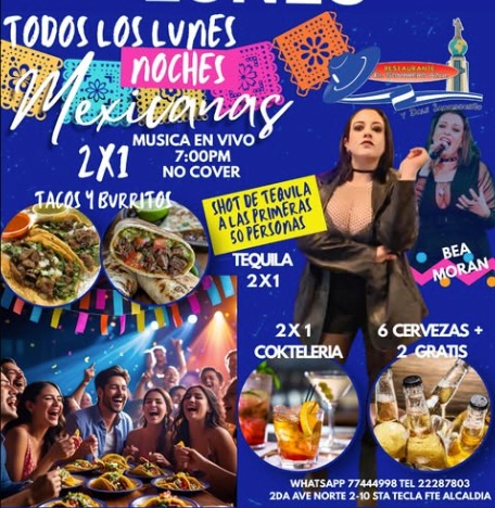 NOCHES MEXICANAS EN EL SOMBRERO AZUL