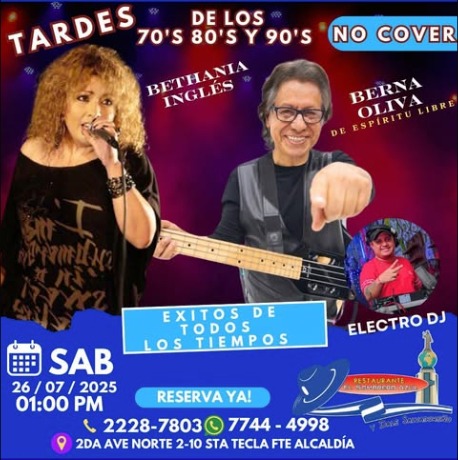 Tarde de los 70´S 80´S Y 90´S