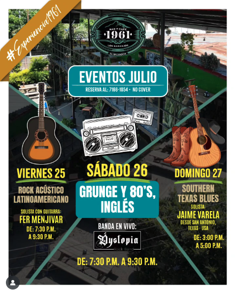 Fer Menjívar Rock acústico latinoamericano