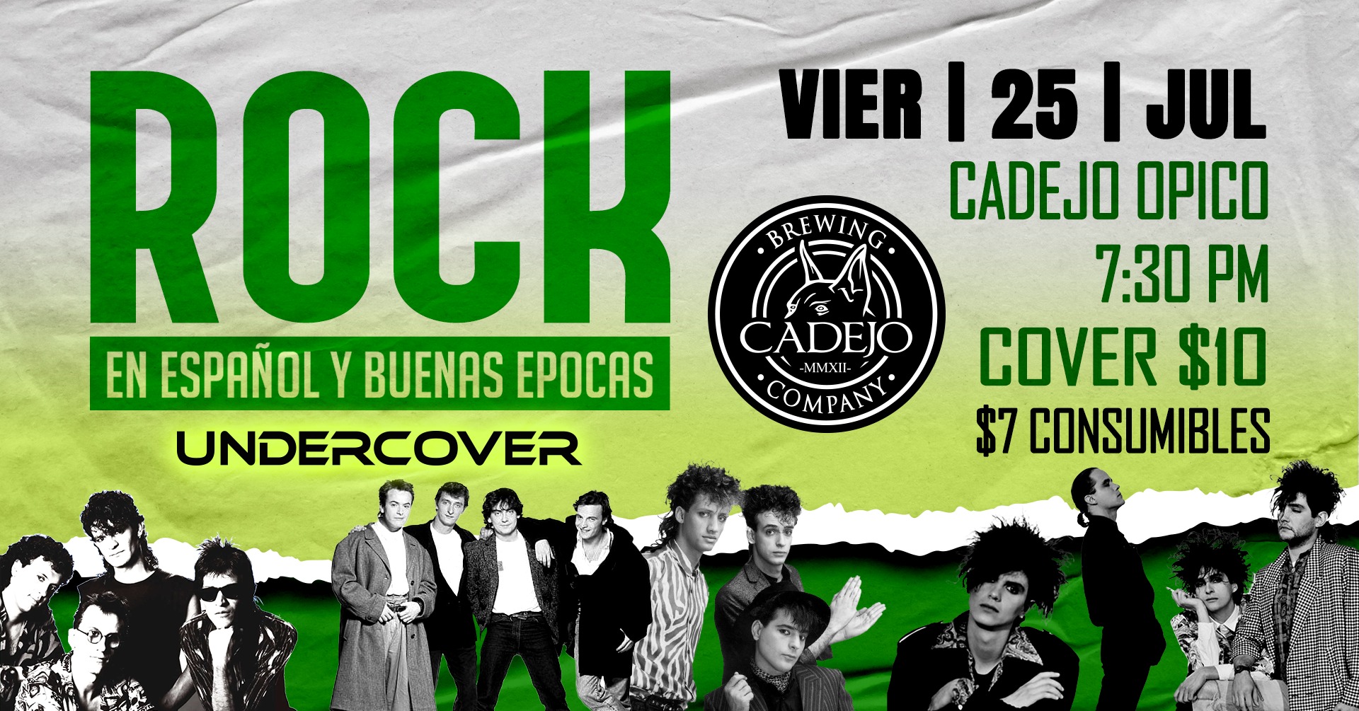 🎸 ¡Noche de rock en español con Undercover!