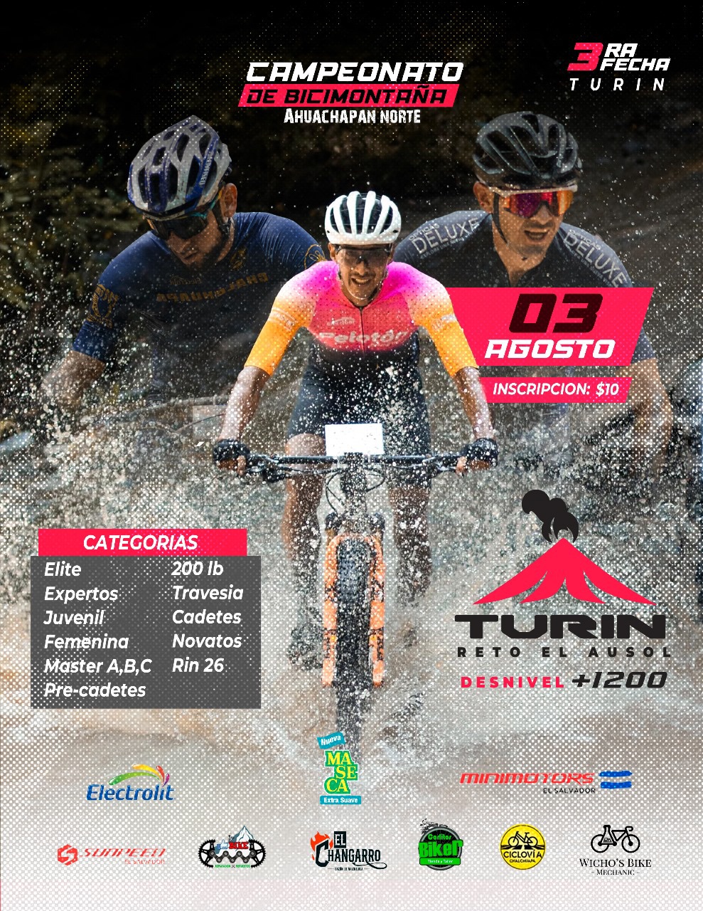 CAMPEONATO DE BICIMONTAÑA AHUACHAPAN NORTE