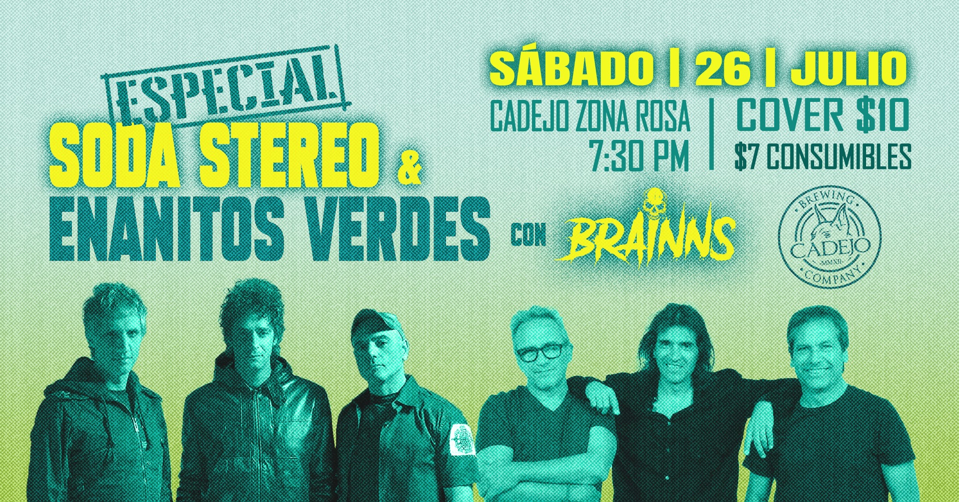 🎶 Noche de Rock Latino en Cadejo 🎸