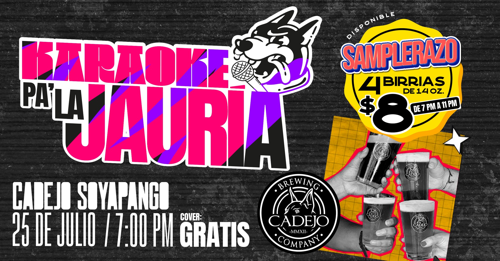 🎤🐺  ESPECIAL KARAOKE PARA LA JAURÍA 🐺🎤