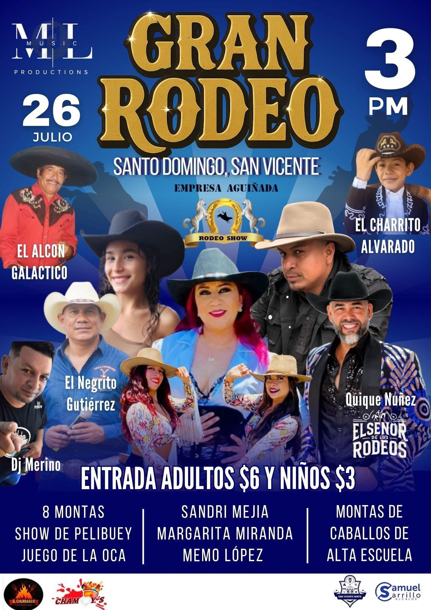 GRAN RODEO EN SAN VICENTE