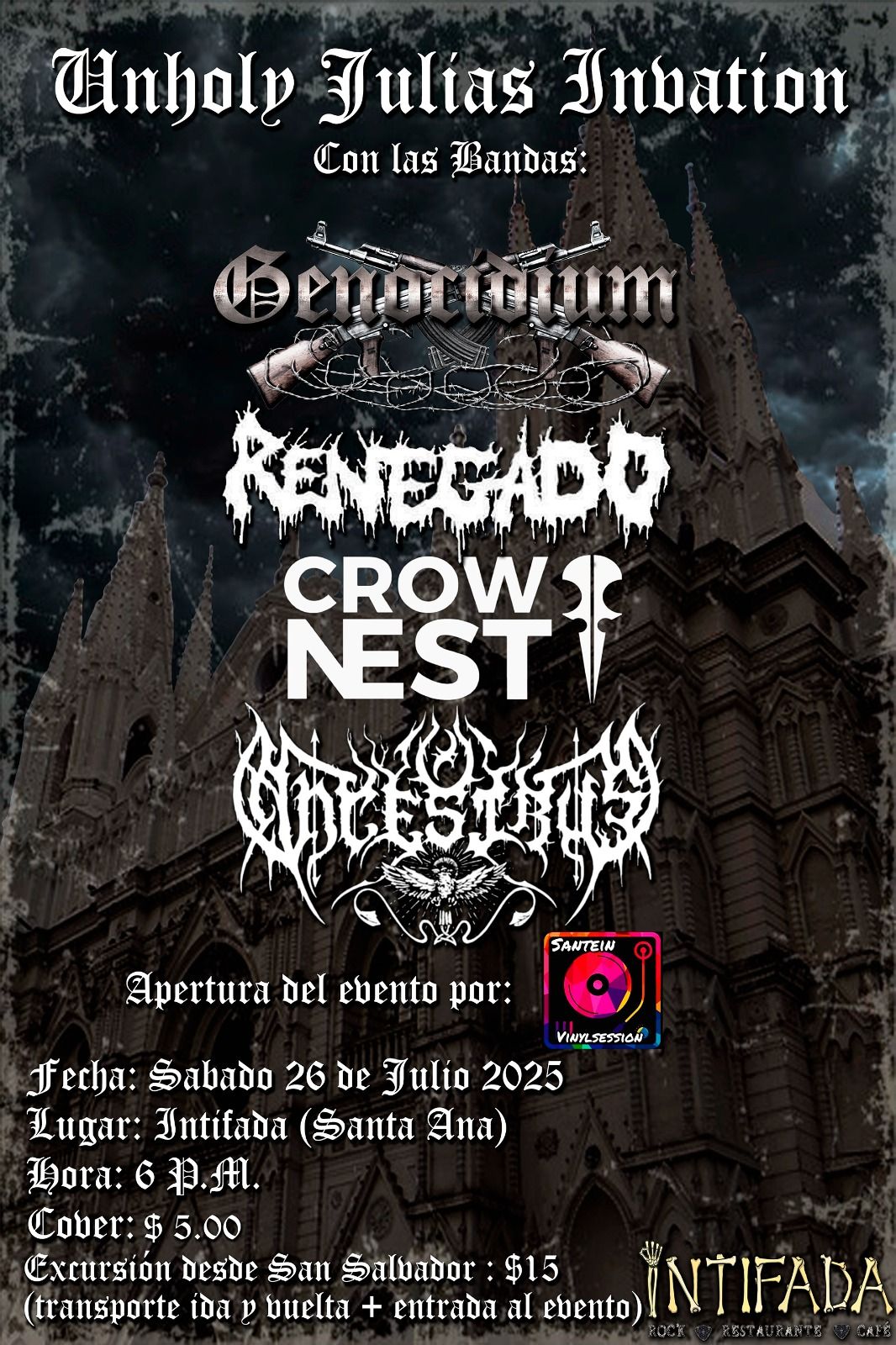 CONCIERTO DE GENOCIDIUM 