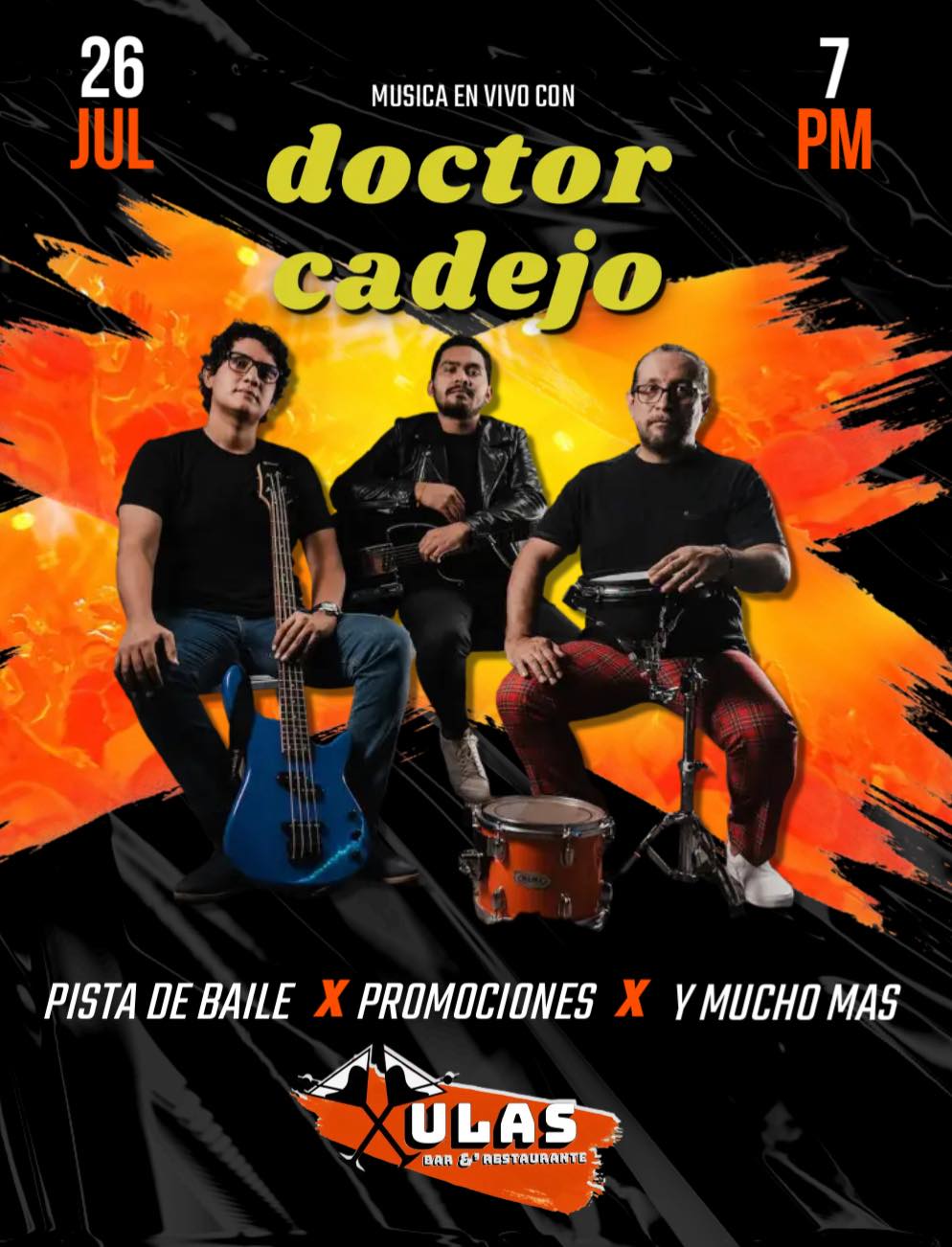 🎶 ¡Noche de música con Doctor Cadejo! 🎶