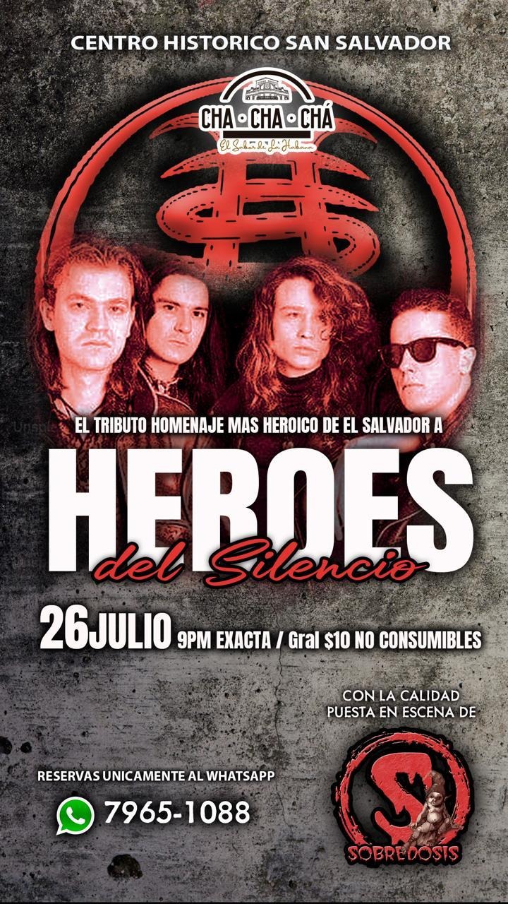 🎸 ¡Tributo épico a Héroes del Silencio!