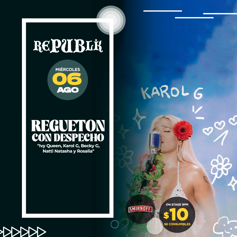Reguetón con Despecho «Ivy Queen, Karol G, Becky G, Natti Natasha y Rosalia»